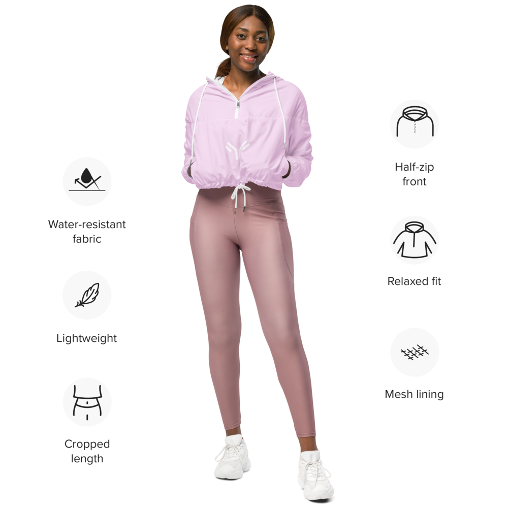 Balanced Women’s Cropped Windbreaker