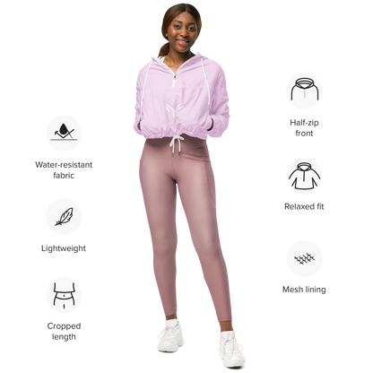 Balanced Women’s Cropped Windbreaker