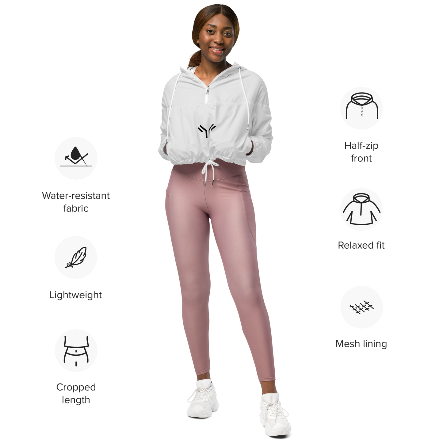 Aero Women’s Cropped Windbreaker