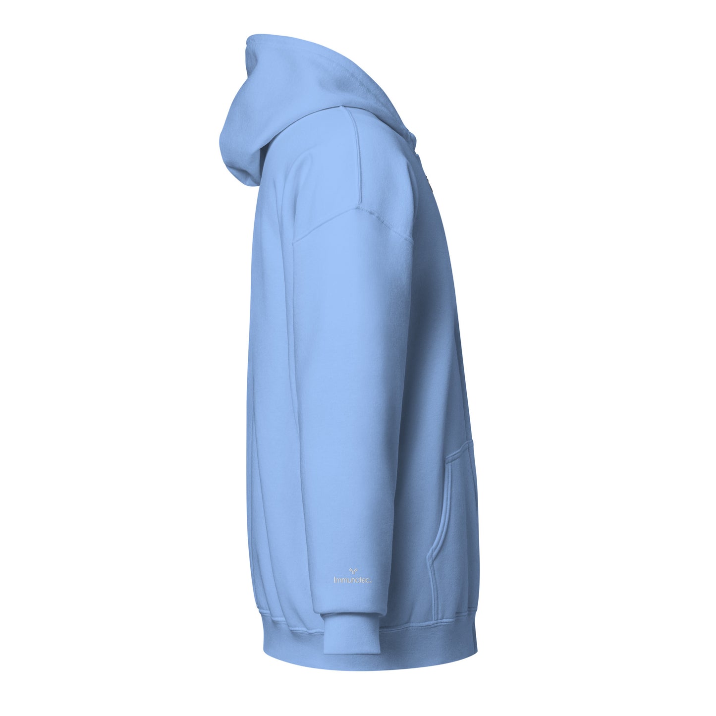 Everyday Unisex Embroidered Zip Hoodie