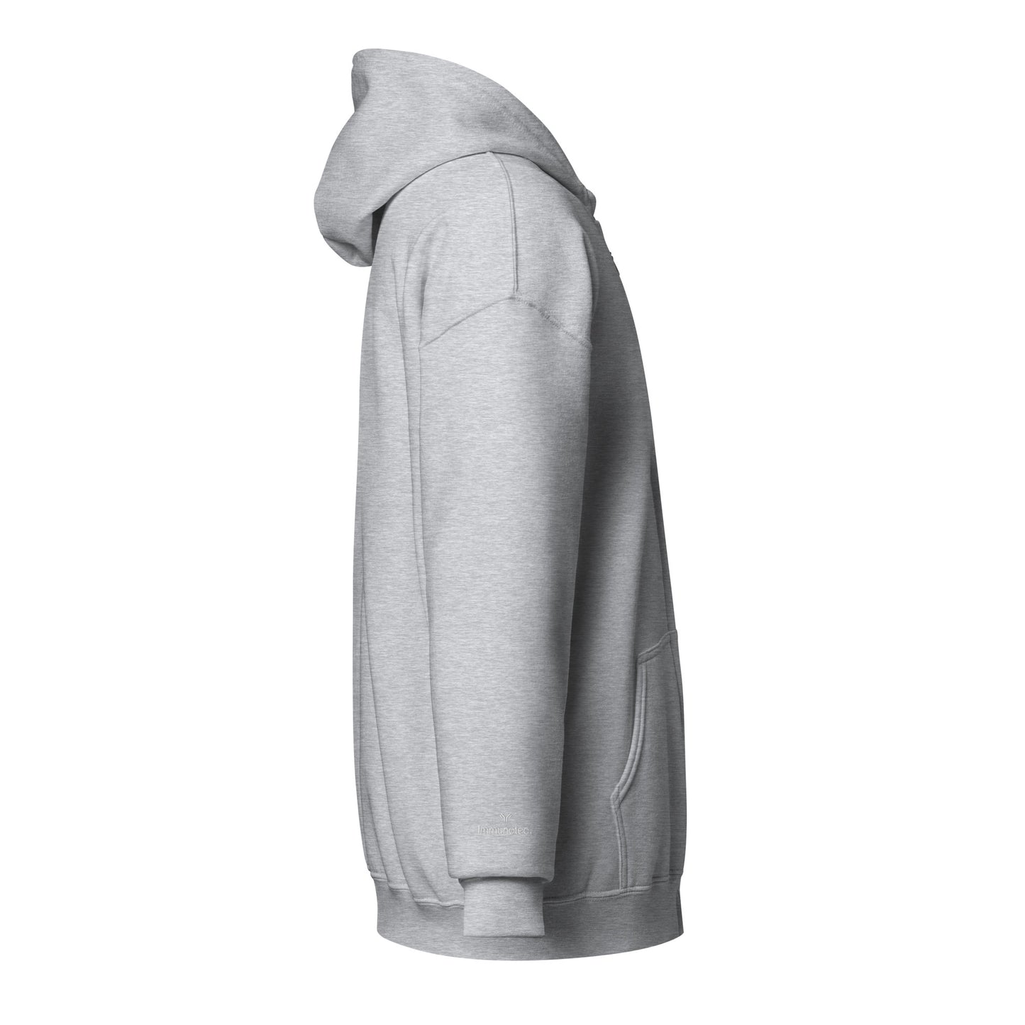 Everyday Unisex Embroidered Zip Hoodie