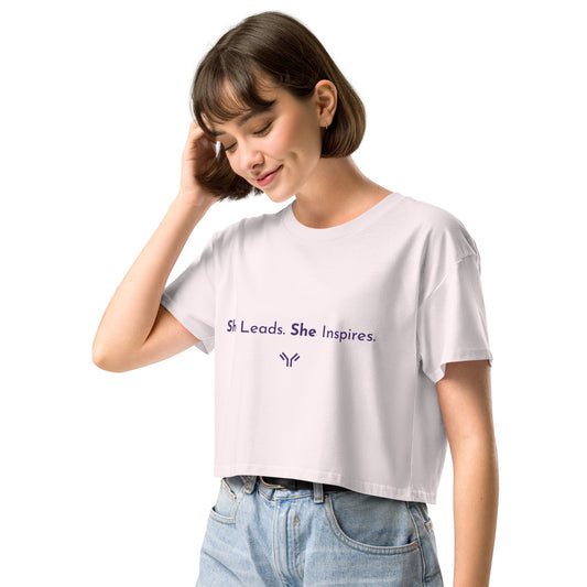 Women’s Crop Top - She Inspires
