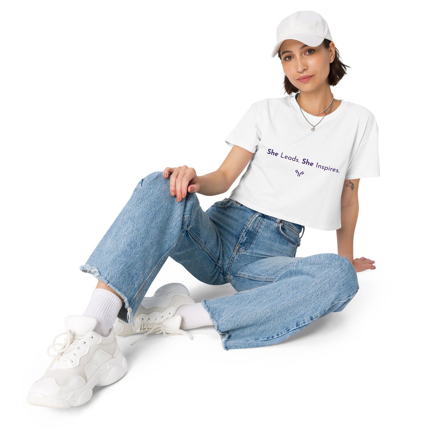 Women’s Crop Top - She Inspires